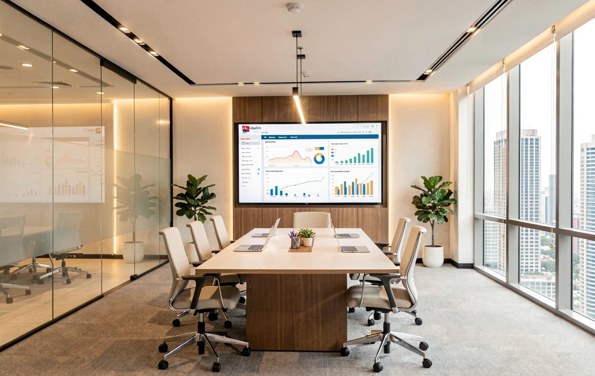 Professional data reporting environment